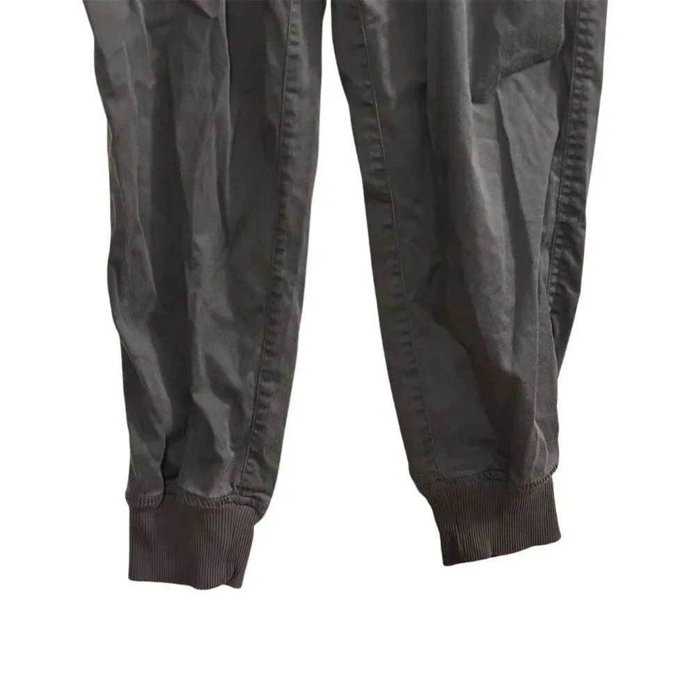 Lou & Grey Women's XS Gray Jogger‎ Pants Casual Tapered Leg